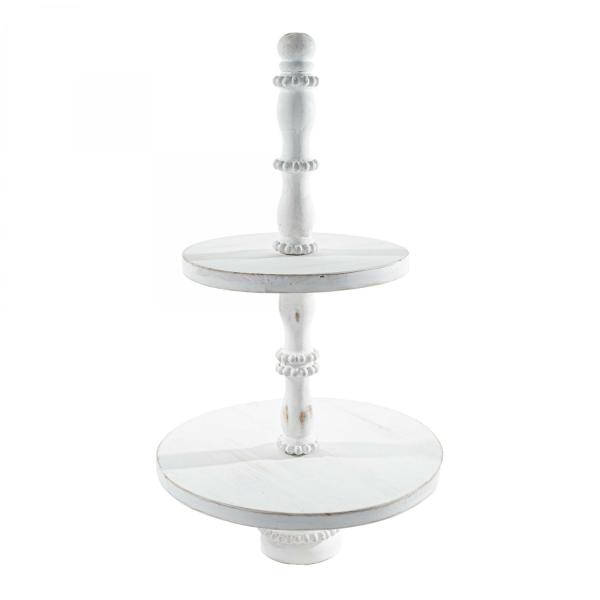 Cake & Dessert Stands | Zoe Treat Stand 23" – White Cake & Dessert Stands Cake & Dessert Stands