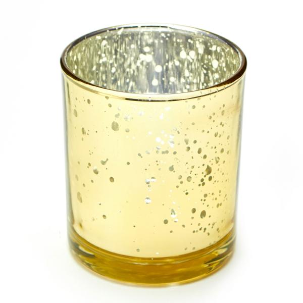 Candle Holders | Mercury Metallic Glass Candle Holder 3¼ – 12 Votives – Gold Candle Holders Candle Holders