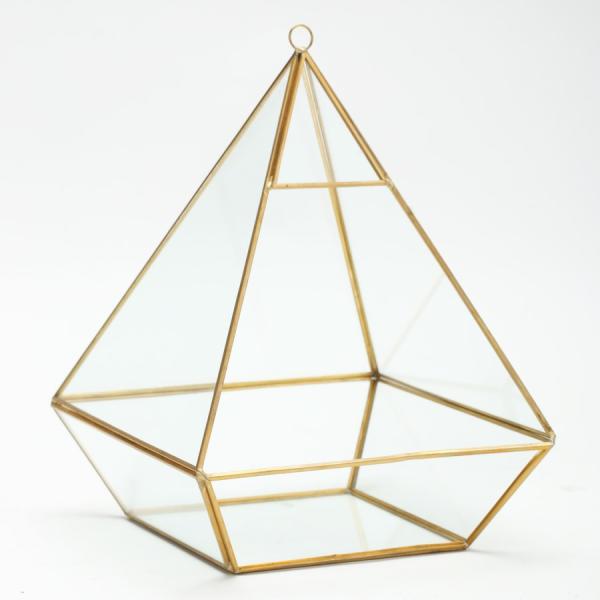 Candle Holders | Terrarium Display 11"- 6 Pieces – Gold Candle Holders Candle Holders