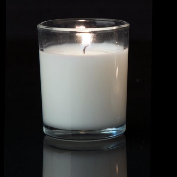 Candles | Unscented Poured Glass Votive Candles – 72 Pieces – 2" – White Candles Candles