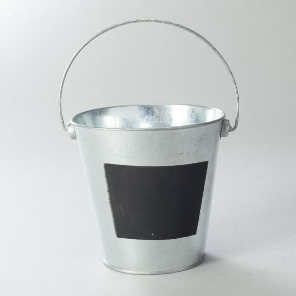 Containers & Pots | Metal Pail Bucket With Chalk Board 5¾" – 12 Pieces Containers & Pots Containers & Pots