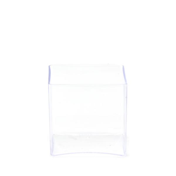 Containers & Pots | Clear Plastic Square Container 5" – 12Pcs Containers & Pots Containers & Pots