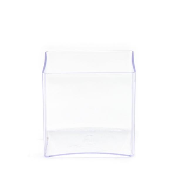 Containers & Pots | Clear Plastic Square Container 6" – 12Pcs Containers & Pots Containers & Pots