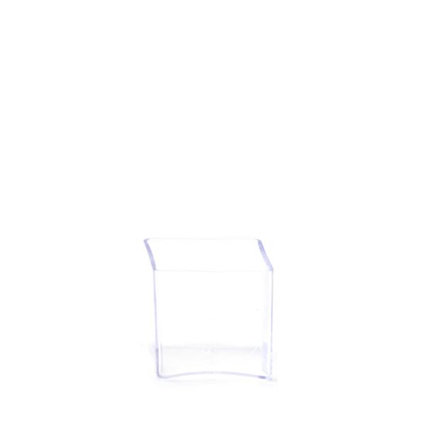 Containers & Pots | Clear Plastic Square Container 3" – 48Pcs Containers & Pots Containers & Pots