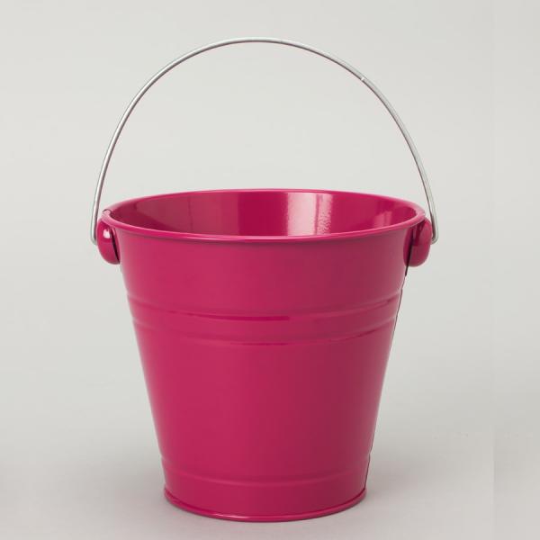 Containers & Pots | Metal Pail Bucket 5½ "- Fuchsia – 12 Pieces Containers & Pots Containers & Pots