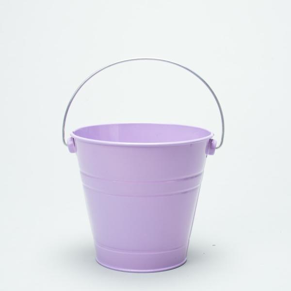 Containers & Pots | Metal Pail Bucket 5½ "- Lavender – 12 Pieces Containers & Pots Containers & Pots