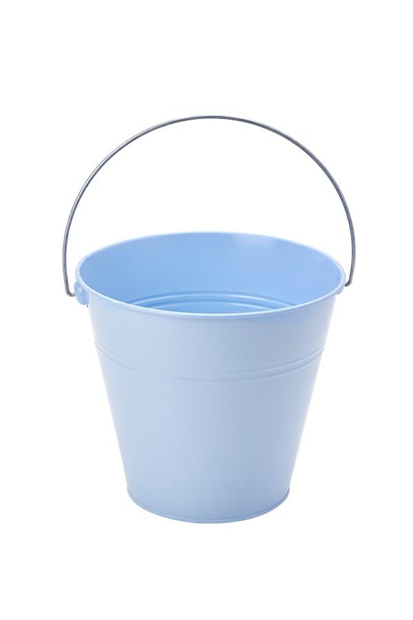 Containers & Pots | Tin Metal Pail Bucket – 6 Pieces – Blue Containers & Pots Containers & Pots