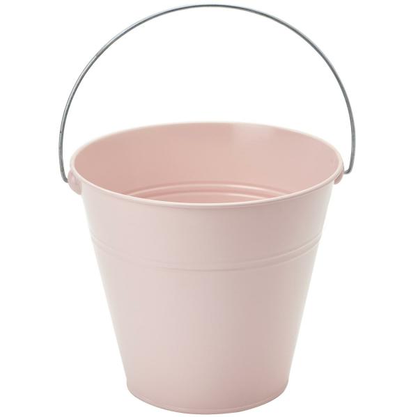 Containers & Pots | Tin Metal Pail Bucket – 6 Pieces – Pink Containers & Pots Containers & Pots