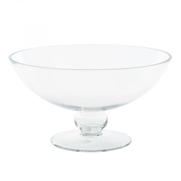 Glassware | Glass Pedestal Bowl 9.25" Glassware Glassware