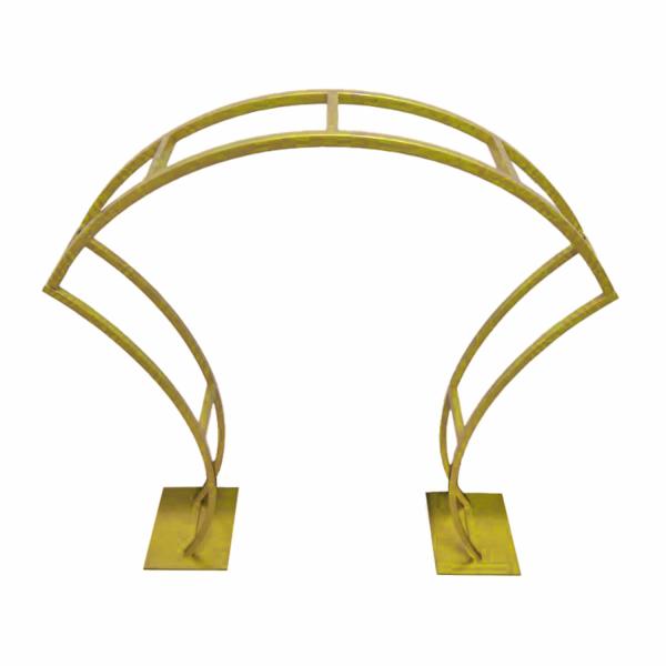 Metal Centerpieces | Gold Metal Wedding Tabletop Centerpiece Arch For Floral Arrangements – 3Ft Tall Metal Centerpieces Metal Centerpieces