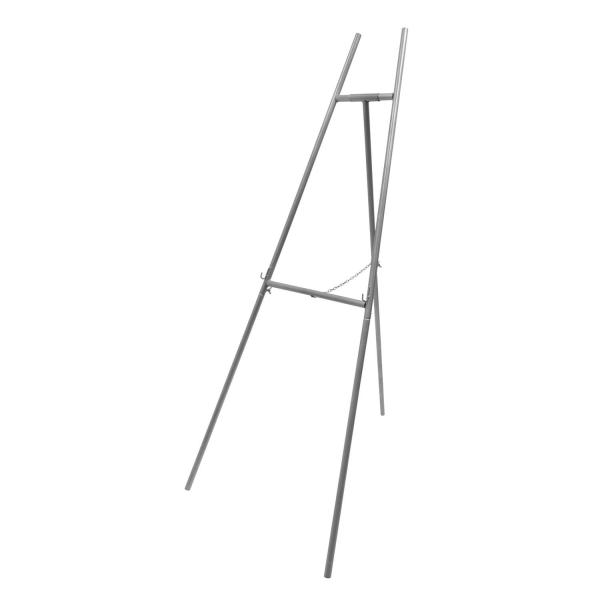 Metal Centerpieces | Metal Easel 54½" – Silver Metal Centerpieces Metal Centerpieces