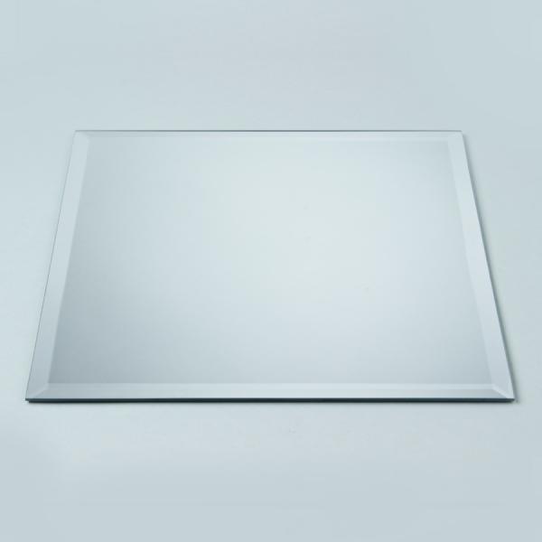 Mirrors | Square Beveled Edged Glass Centerpiece Mirror  12 ½"- 18 Pieces Mirrors Mirrors