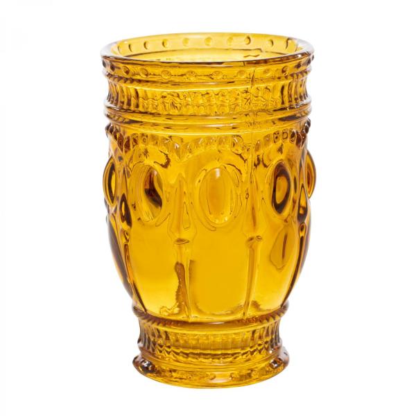 Other Table Centerpieces | Embossed Glass Cup 5" 10Oz 6Pc/Box – Amber Other Table Centerpieces Other Table Centerpieces