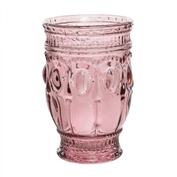 Other Table Centerpieces | Embossed Glass Cup 5" 10Oz 6Pc/Box – Blush Other Table Centerpieces Other Table Centerpieces