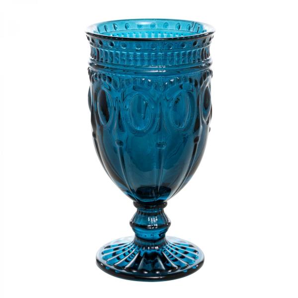 Other Table Centerpieces | Embossed Glass Goblet 6½" 10Oz 6Pc/Box – Navy Other Table Centerpieces Other Table Centerpieces