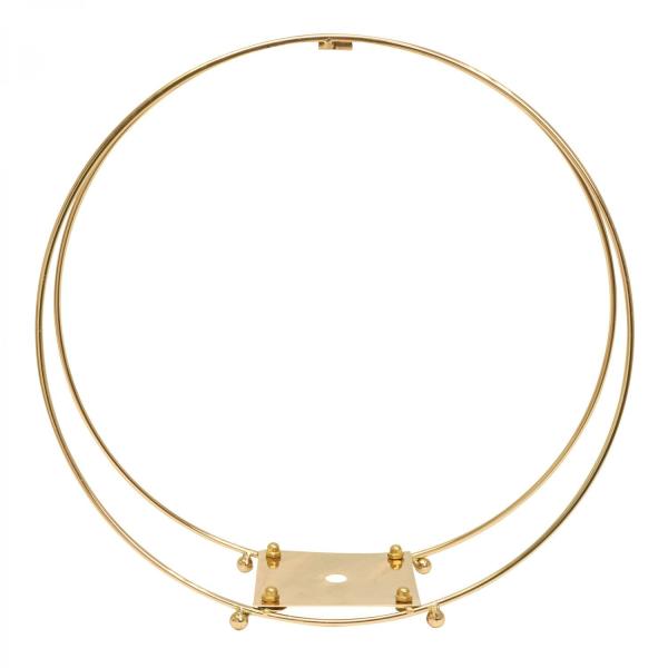 Other Table Centerpieces | Metal Twin Hoop Centerpiece 14" – Gold Other Table Centerpieces Other Table Centerpieces