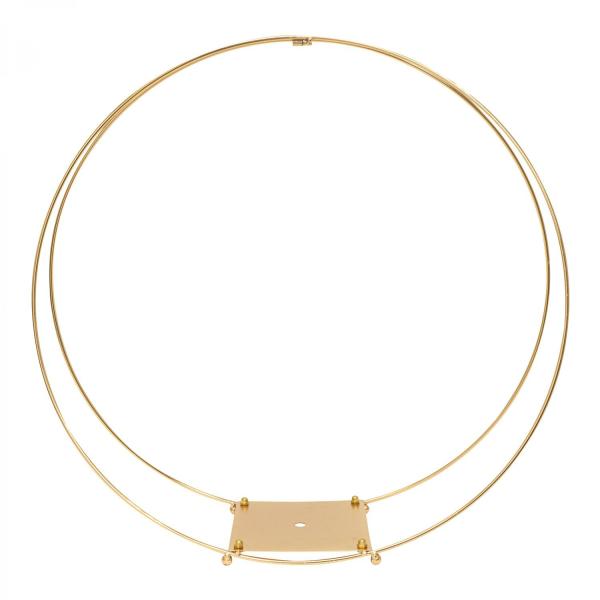 Other Table Centerpieces | Metal Twin Hoop Centerpiece 22" – Gold Other Table Centerpieces Other Table Centerpieces