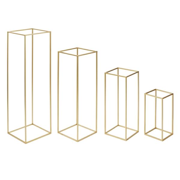 Other Table Centerpieces | Nesting Metal Frame 4Pc Set – Gold Other Table Centerpieces Other Table Centerpieces