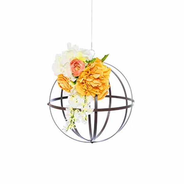 Other Table Centerpieces | Wrought Iron Folding Sphere W/ Antiqued Finish – 12" Other Table Centerpieces Other Table Centerpieces