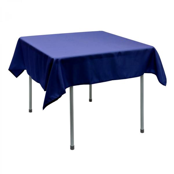 Polyester Tablecloths | Polyester Square Table Cover 54" – Royal Blue Polyester Tablecloths Polyester Tablecloths