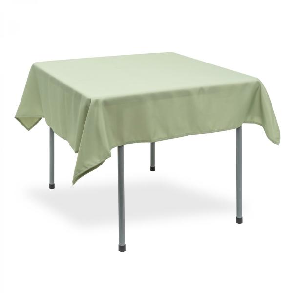 Polyester Tablecloths | Polyester Square Table Cover 54" – Sage Polyester Tablecloths Polyester Tablecloths