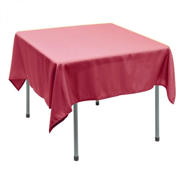 Polyester Tablecloths | Polyester Square Table Cover 70" – Coral Polyester Tablecloths Polyester Tablecloths