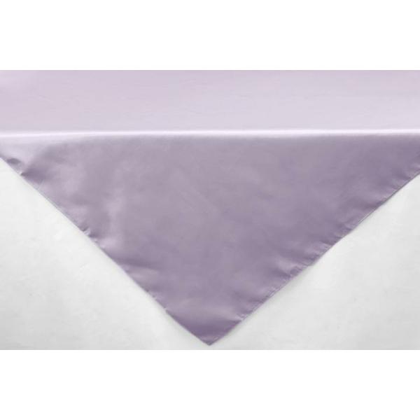 Satin Tablecloths | Sleek Satin Tablecloths 54" Square – Lavender Satin Tablecloths Satin Tablecloths