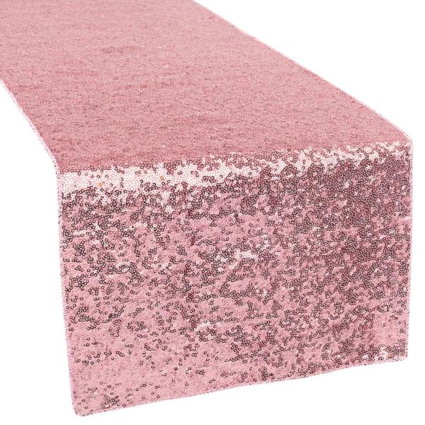 Sequin Tablecloths | Standard Sequin Table Runner – Pink Sequin Tablecloths Sequin Tablecloths