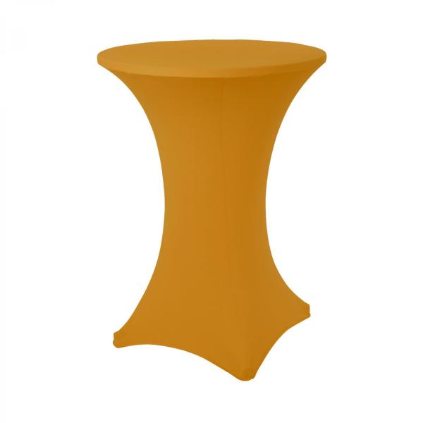 Spandex & Lycra | Spandex Cocktail Table Cover – Gold Spandex & Lycra Spandex & Lycra