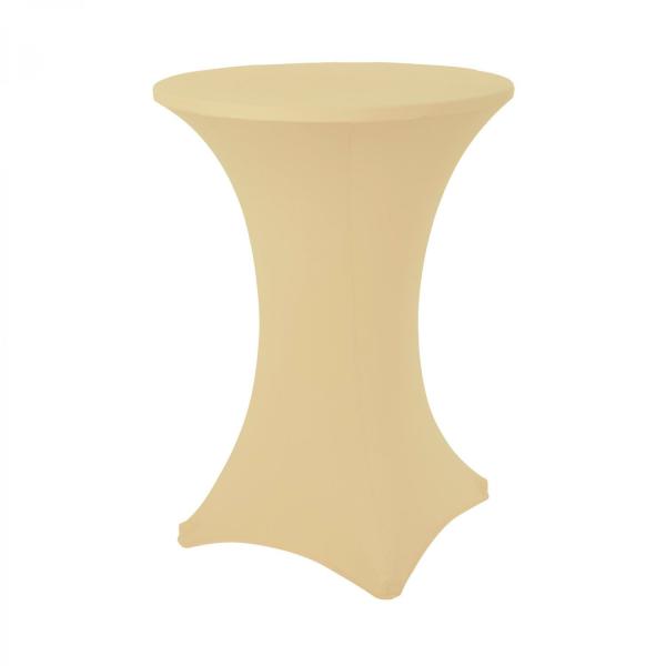 Spandex & Lycra | Spandex Cocktail Table Cover – Ivory Spandex & Lycra Spandex & Lycra