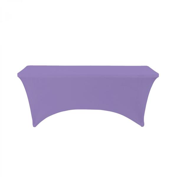 Spandex & Lycra | Spandex Rectangle Table Covers 6Ft – Lavender Spandex & Lycra Spandex & Lycra