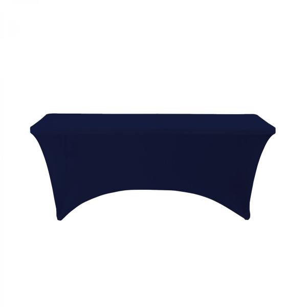 Spandex & Lycra | Spandex Rectangle Table Covers 6Ft – Navy Spandex & Lycra Spandex & Lycra