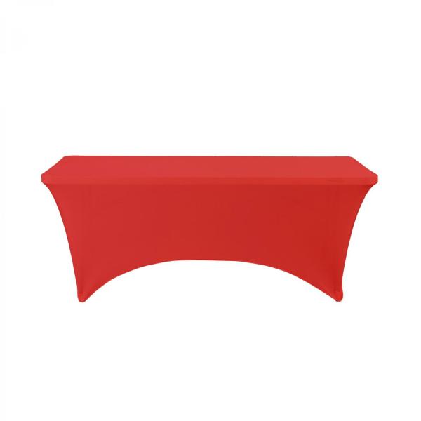 Spandex & Lycra | Spandex Rectangle Table Covers 6Ft – Red Spandex & Lycra Spandex & Lycra