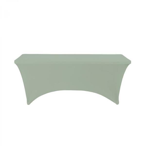 Spandex & Lycra | Spandex Rectangle Table Covers 6Ft- Sage Spandex & Lycra Spandex & Lycra