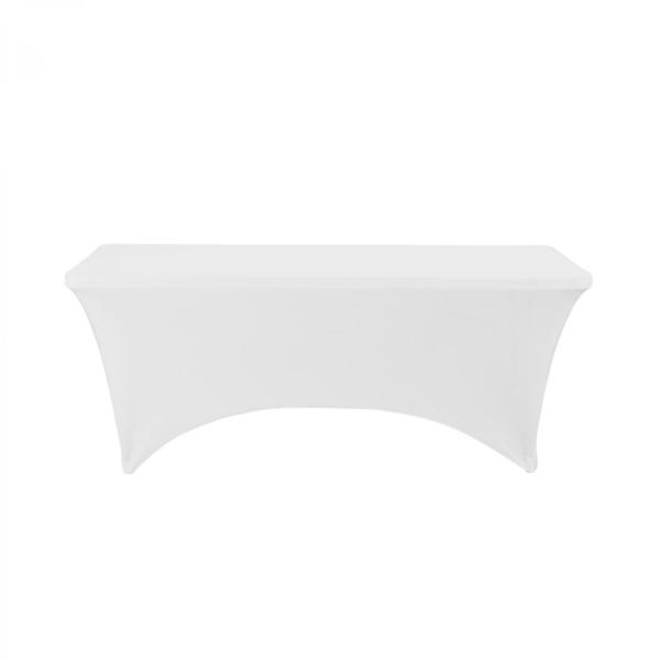 Spandex & Lycra | Spandex Rectangle Table Covers 6Ft – White Spandex & Lycra Spandex & Lycra