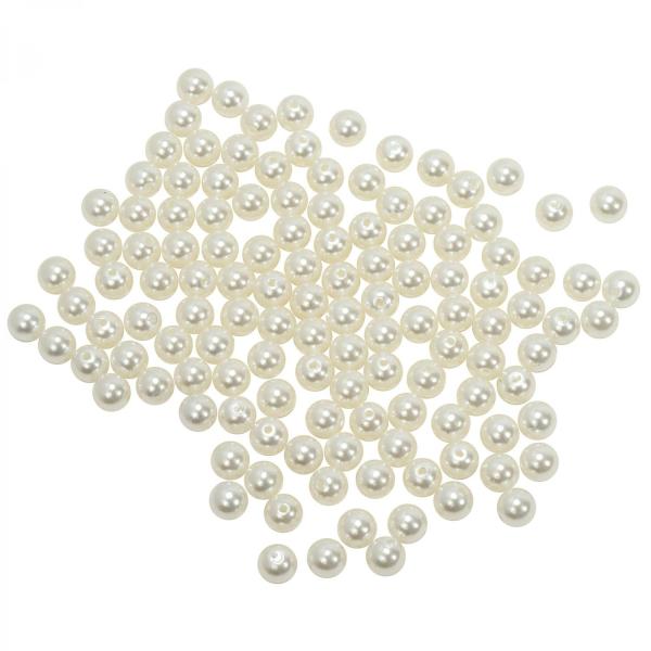 Vase Fillers | 10Mm Craft Pearl Beads With Hole 454G/Bag – Ivory Tabletop Decor & Centerpieces Vase Fillers