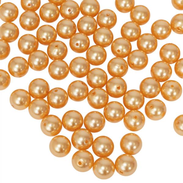 Vase Fillers | 20Mm Craft Pearl Beads With Hole 454G/Bag – Gold Tabletop Decor & Centerpieces Vase Fillers