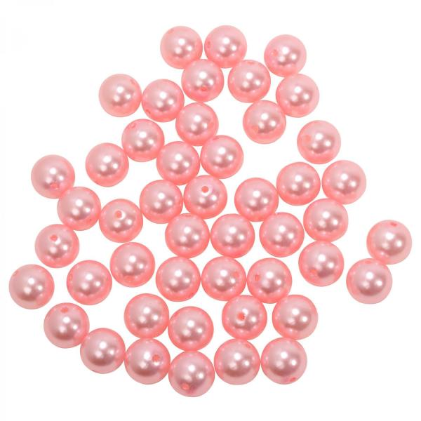 Vase Fillers | 20Mm Craft Pearl Beads With Hole 454G/Bag – Pink Tabletop Decor & Centerpieces Vase Fillers