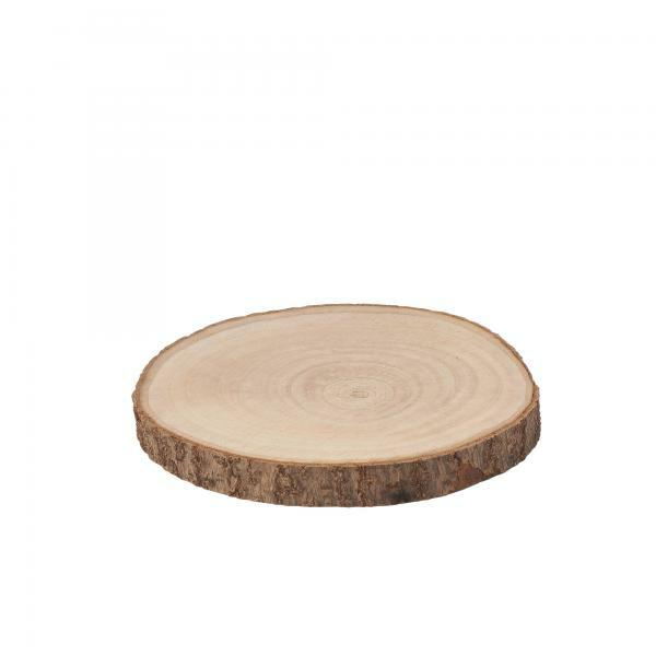 Wood | 7In Natural Wood Slices – Brown Tabletop Decor & Centerpieces Wood