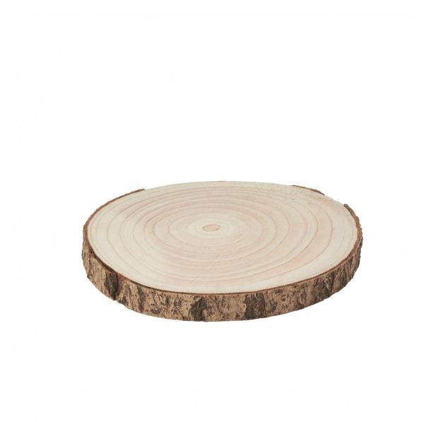 Wood | 9In Natural Wood Slices – Brown Tabletop Decor & Centerpieces Wood