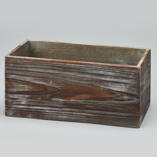 Wood | Wood Box – Brown – 10" Tabletop Decor & Centerpieces Wood