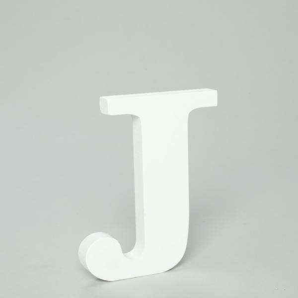 Wood | Wood Letter – J  – 5"- 24 Pieces Tabletop Decor & Centerpieces Wood