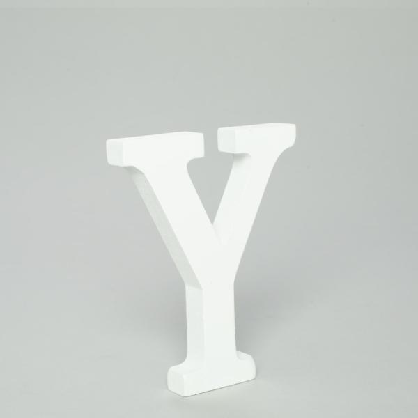 Wood | Wood Letter – Y  – 5"- 24 Pieces Tabletop Decor & Centerpieces Wood